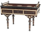 MOORISH STYLE INLAID 3-DRAWER