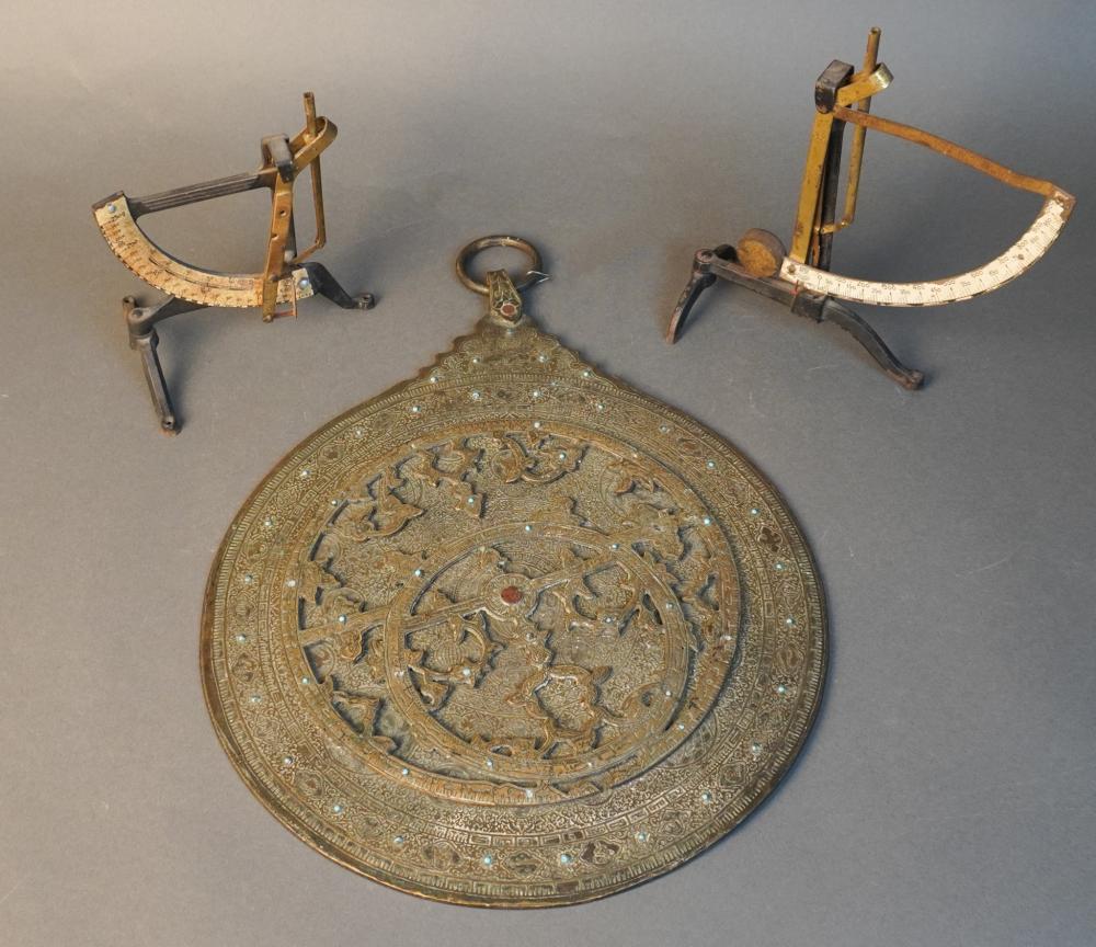 MOORISH STYLE PATINATED BRASS