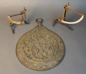 MOORISH STYLE PATINATED BRASS