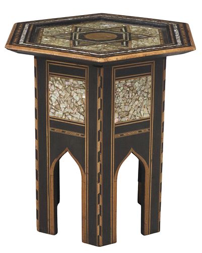 MOORISH STYLE SHELL-INLAID