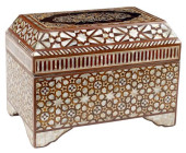MOORISH STYLE SHELL-INLAID TAB