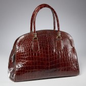 MORABITO PARIS CROCODILE SATCH