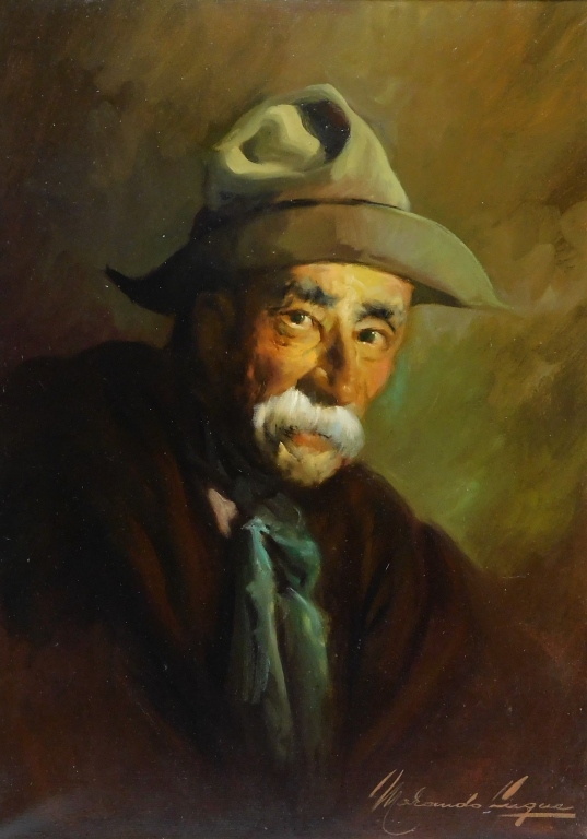 MORANDO LUQUE PORTRAIT OF A