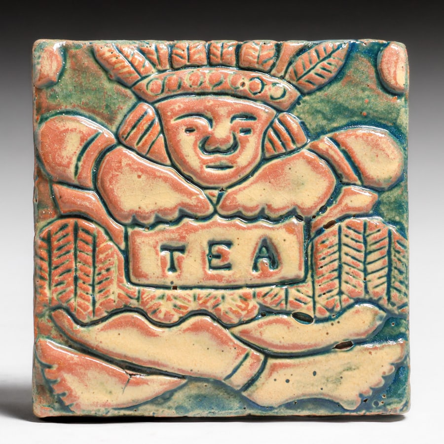 MORAVIAN MAYAN "TEA" TILE