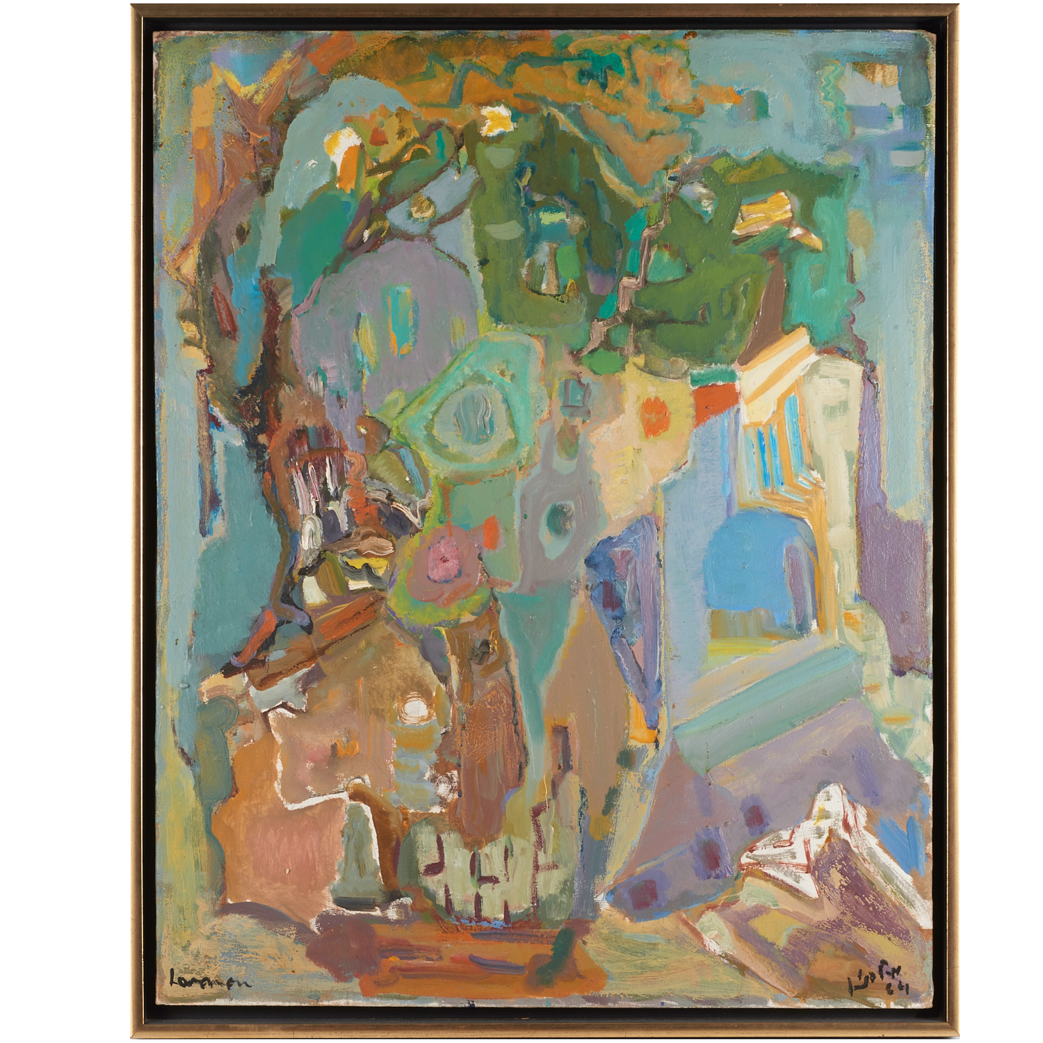 MORDECHAI LEVANON, OIL ON CANVAS