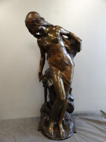 MOREAU Mathurin. Signed Bronze