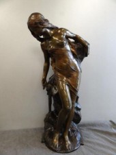MOREAU Mathurin. Signed Bronze
