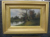 Morell oil Autumn landscape wi