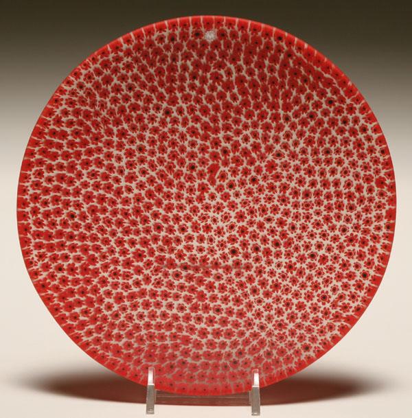 Moretti Murrina glass dish.