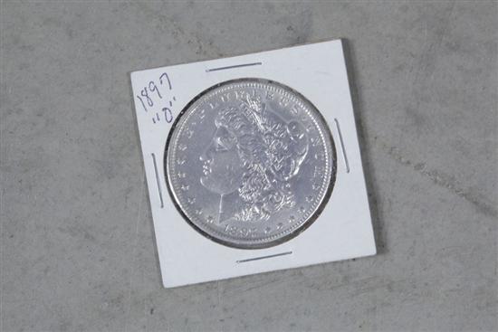 MORGAN DOLLAR. 1897-O.