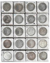 MORGAN DOLLARS, DATE RUN84 tot