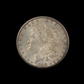 MORGAN SILVER DOLLAR, 1900, CH