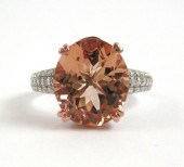 MORGANITE, DIAMOND AND FOURTEE