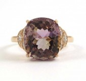 MORGANITE, DIAMOND AND FOURTEE
