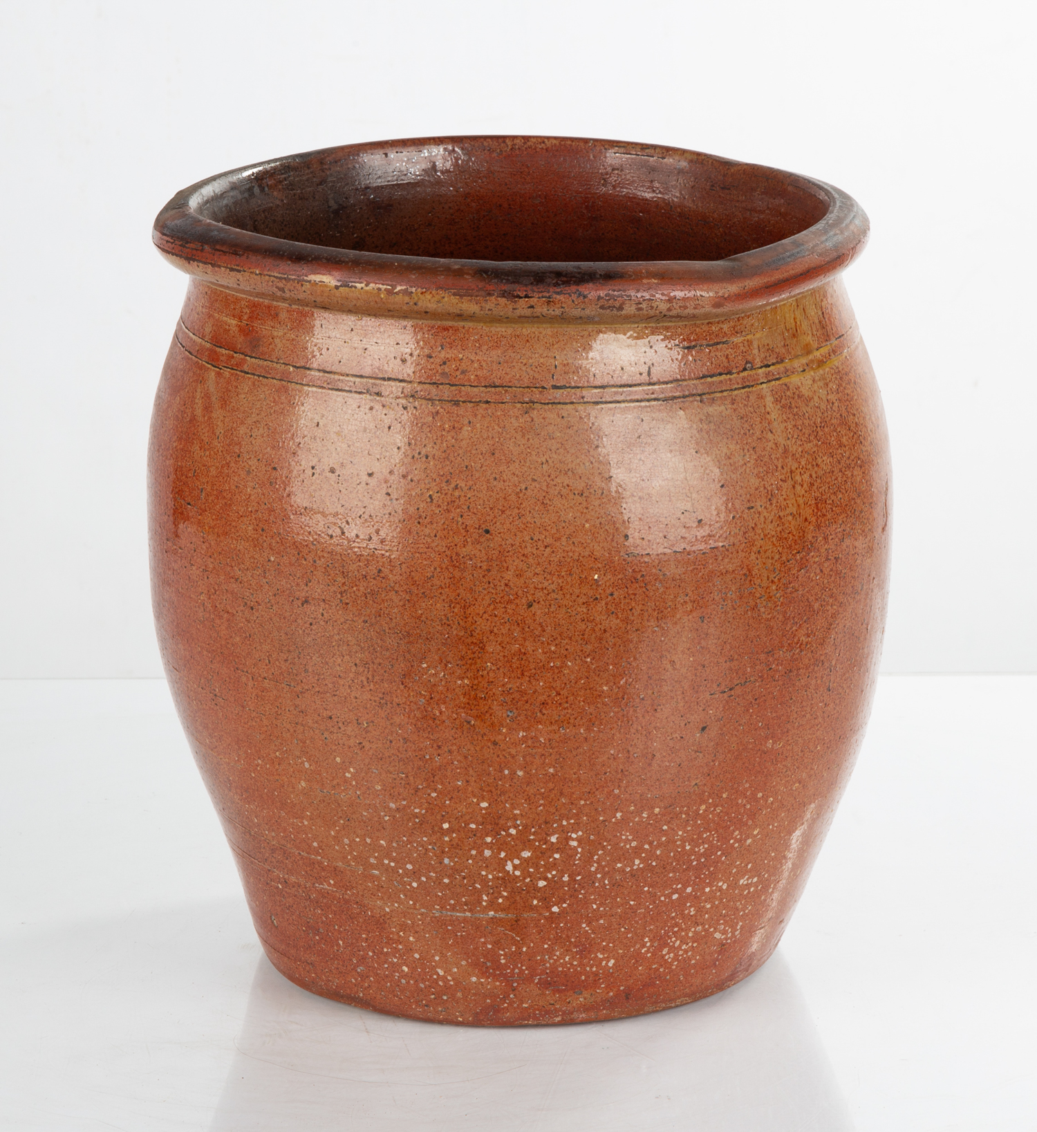 MORGANVILLE REDWARE 19th century,