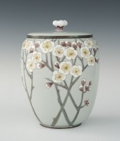 Moriage & Cloisonne Mizusashi