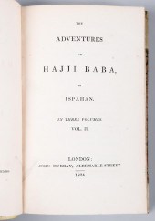MORIER. THE ADVENTURES OF HAJJ
