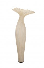 MORNING GLORY SILK FLOOR LAMP