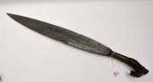 MORO BARONG WITH SHEATH, 18 3/