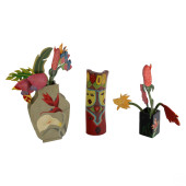 MORO BARUK B.1947 HAITIAN WOOD