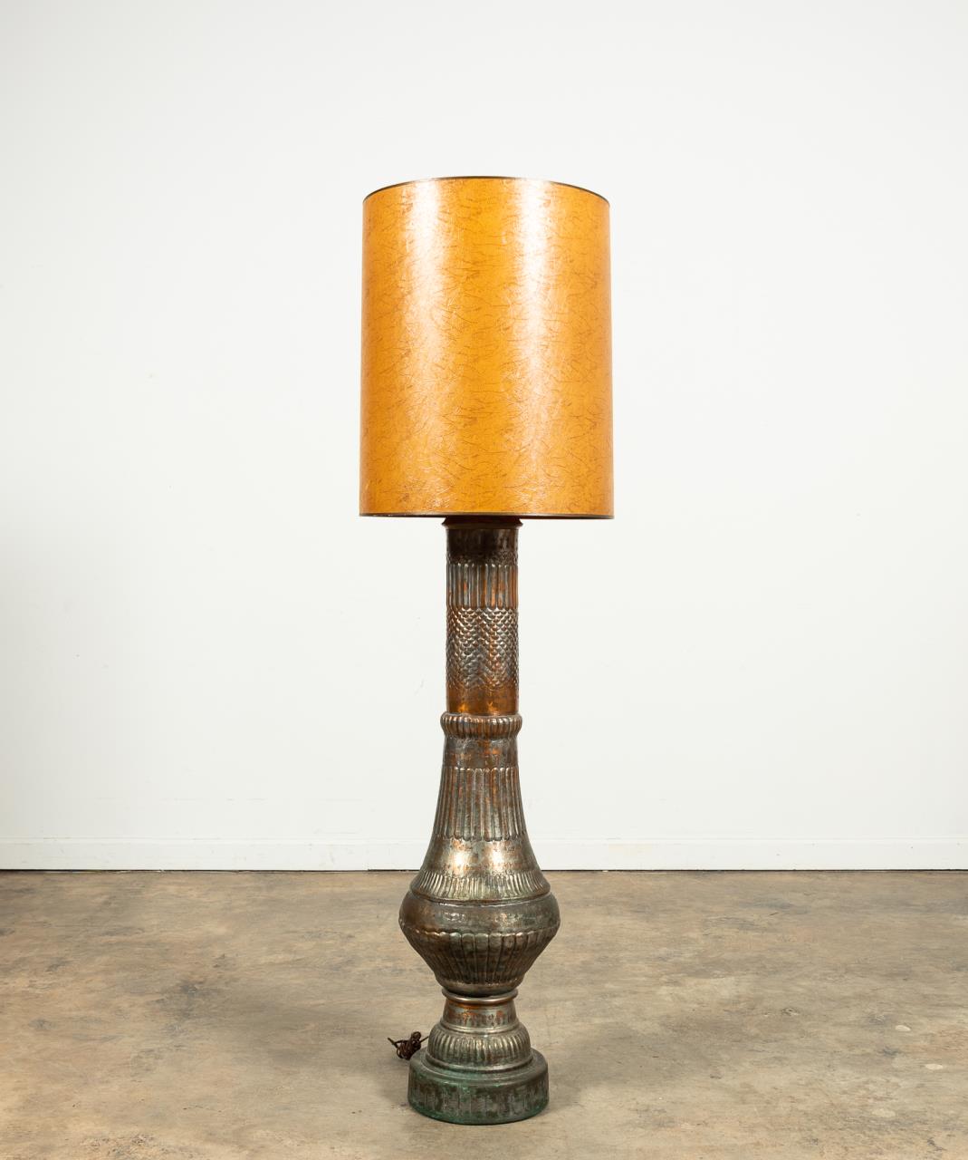 MOROCCAN BRASS BALUSTER FLOOR