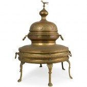 MOROCCAN BRASS BRAZIERDESCRIPT