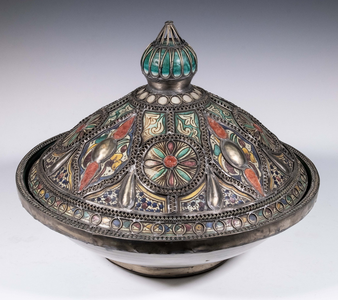 MOROCCAN CERAMIC TAGINE Hand