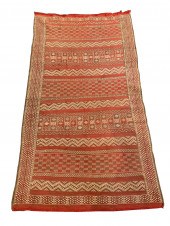 MOROCCAN GEOMETRIC KILIM RUG,
