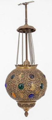 MOROCCAN GLASS GEM SET RETICUL