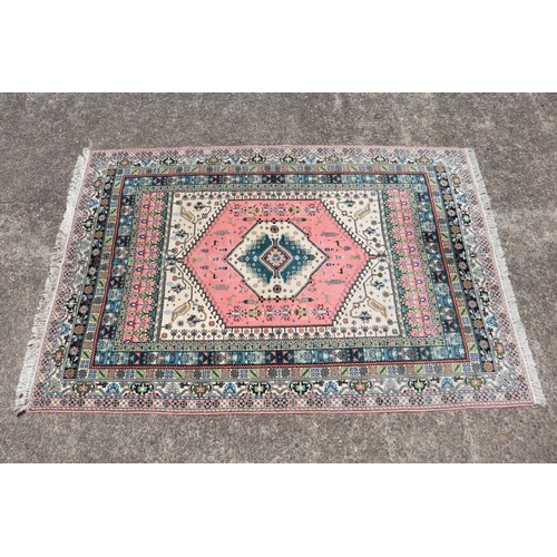 Moroccan hand knotted wool