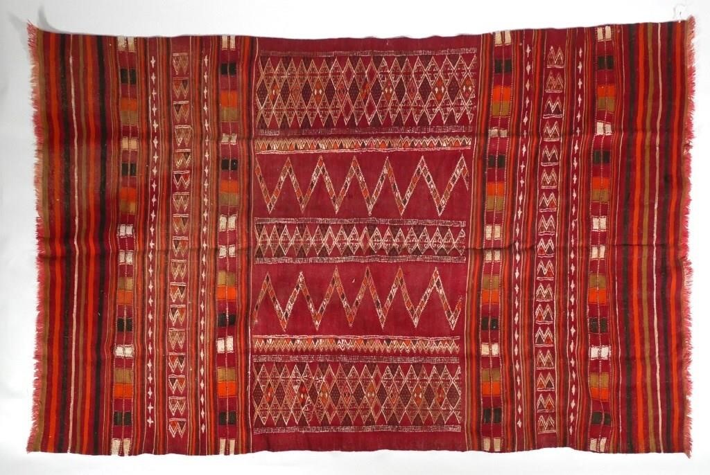 MOROCCAN KILIM RUGHandmade rug with