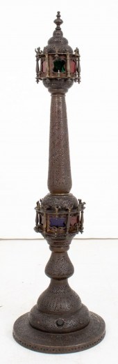 MOROCCAN PATINATED PIERCED MET