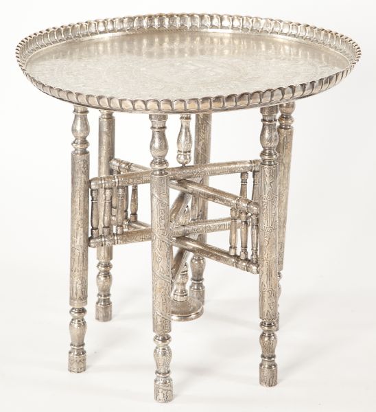 Moroccan Silvered Metal