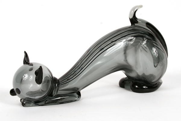 Morreti art glass, "Il Gatto",