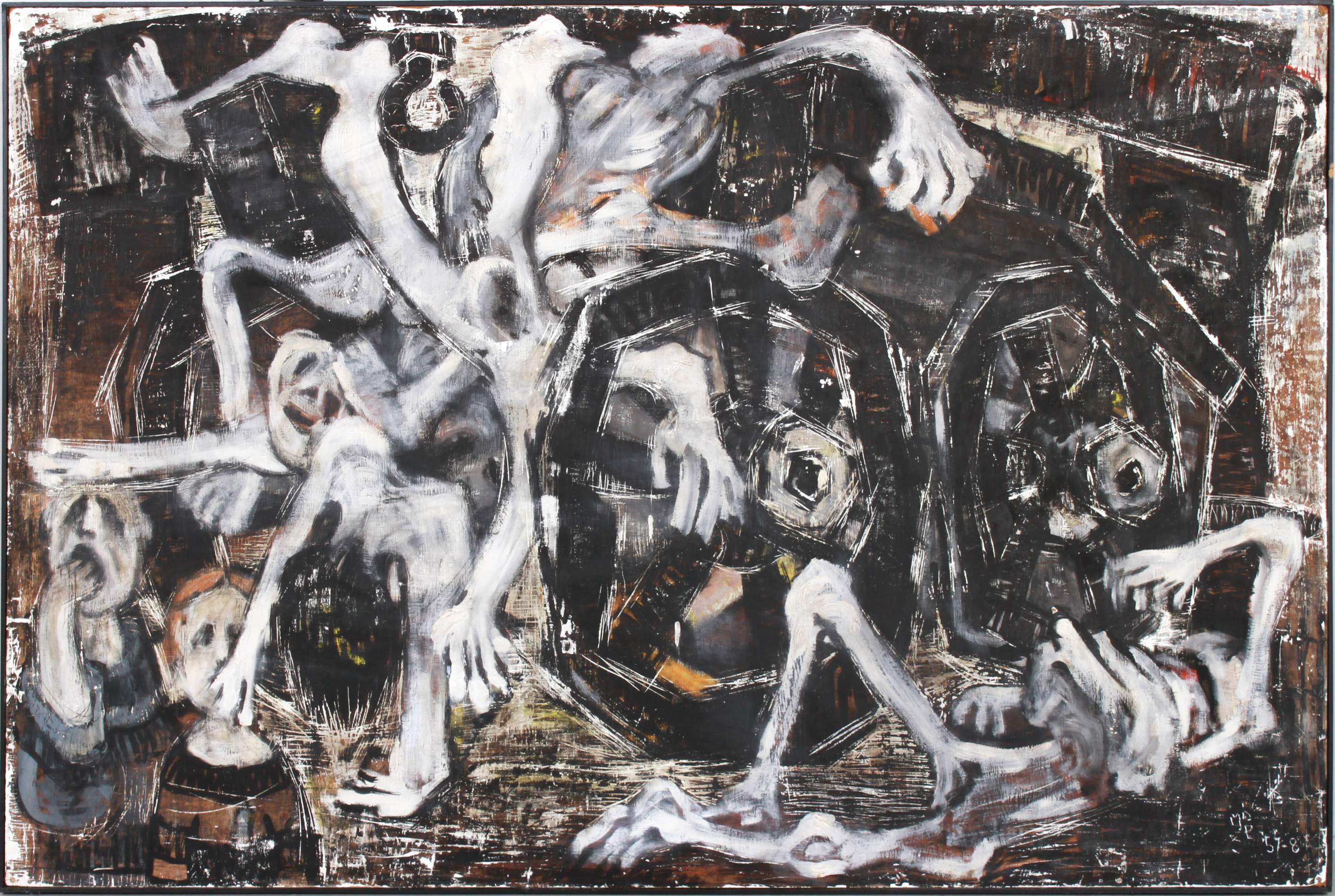 Morris Blackman, American,