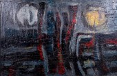 Morris Blackman (b 1930) Abstr