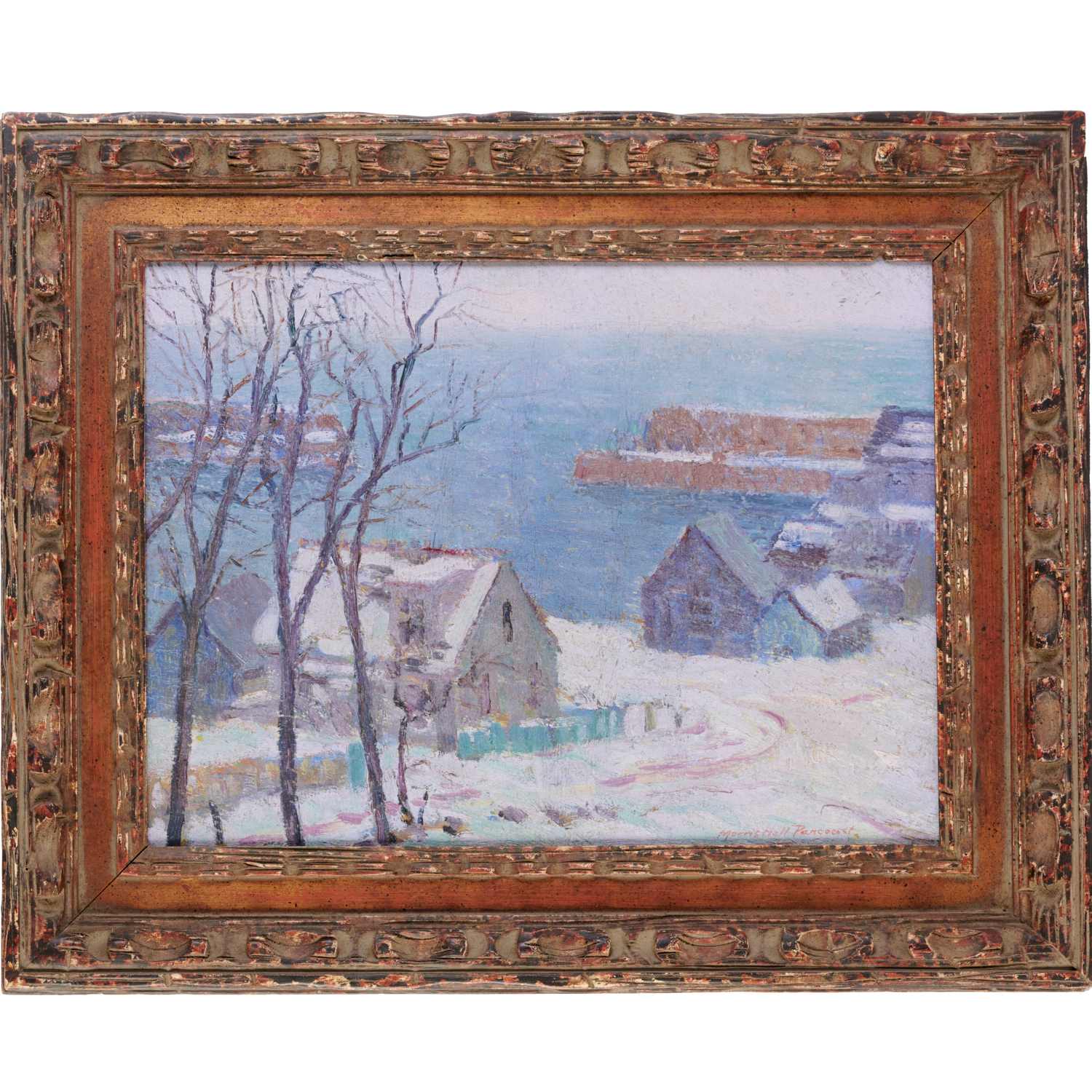 MORRIS HALL PANCOAST, OIL ON