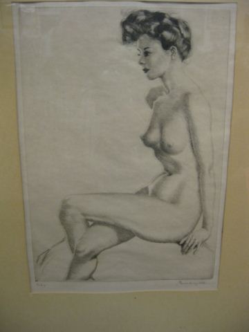 Morris Harvey Hobbs Etching