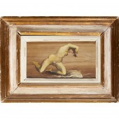 MORRIS KANTOR, OIL ON CANVAS,