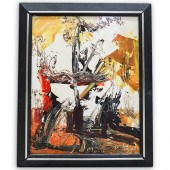 MORRIS KATZ ORIGINAL SIGNED FR