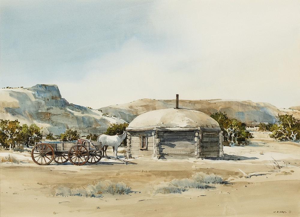 MORRIS RIPPEL, NAVAJO WAGONMorris