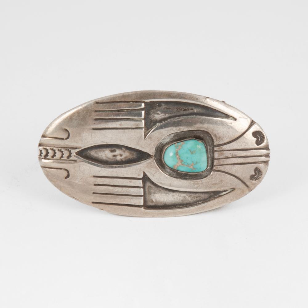 MORRIS ROBINSON, HOPI, SILVER