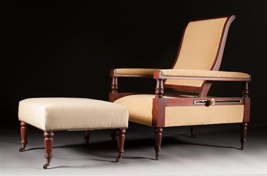 Morris style stained wood