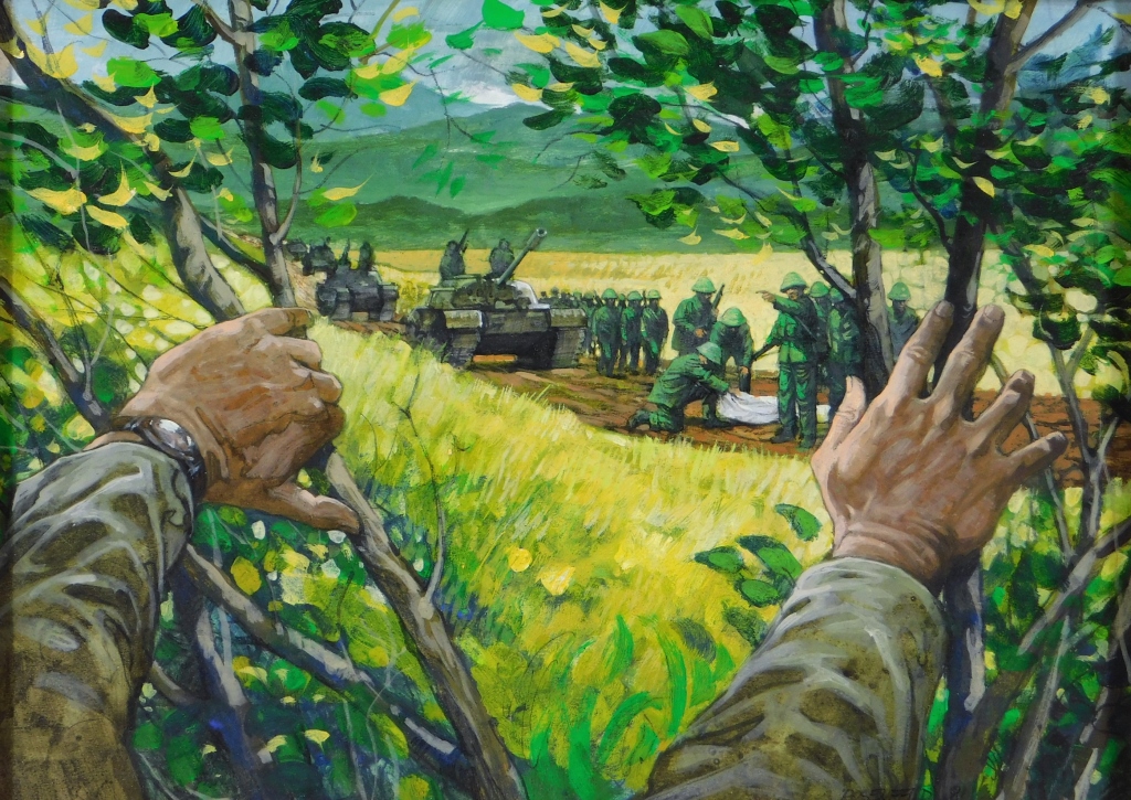 MORT ROSENFELD MILITARY BATTLE TANK