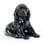 MORTENS STUDIO CHALKWARE DOG F