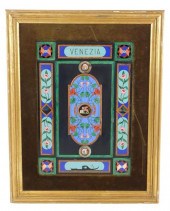 MOSAIC AND MICRO-MOSAIC PLAQUE