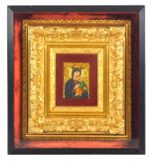 MOSAIC ICON OF MARY WITH INFAN
