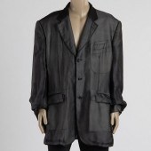 MOSCHINO DECONSTRUCTED BLACK O