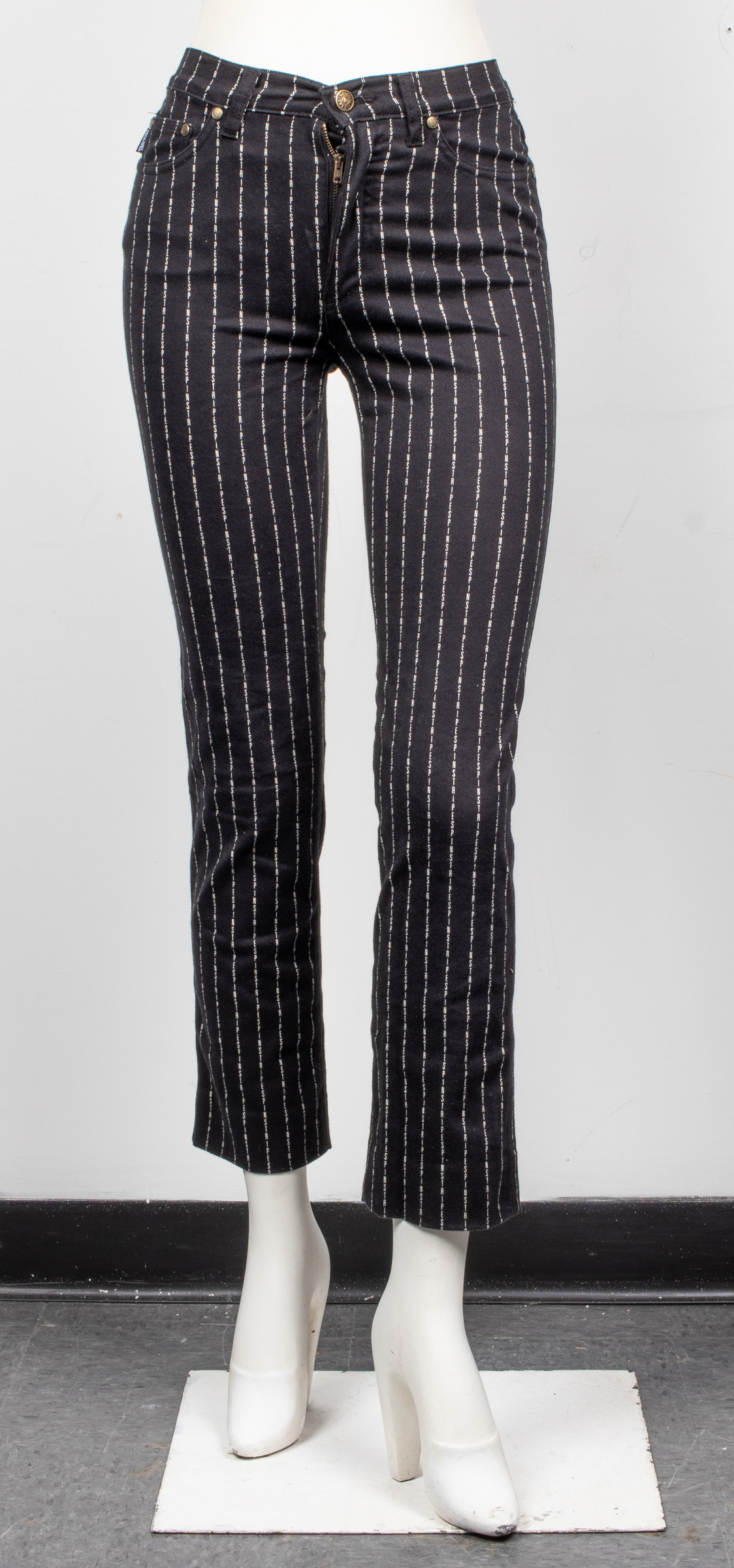 MOSCHINO "PIN STRIPES" SKINNY