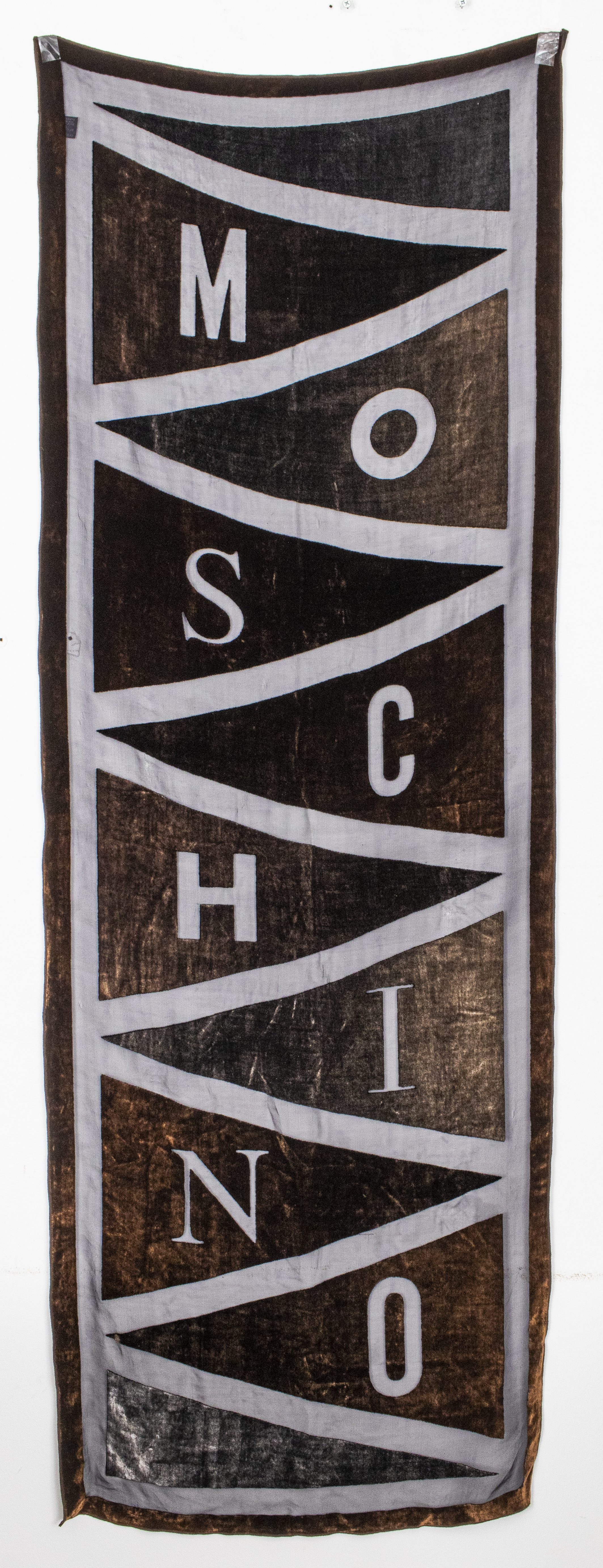 MOSCHINO SILK-BLEND SCARF